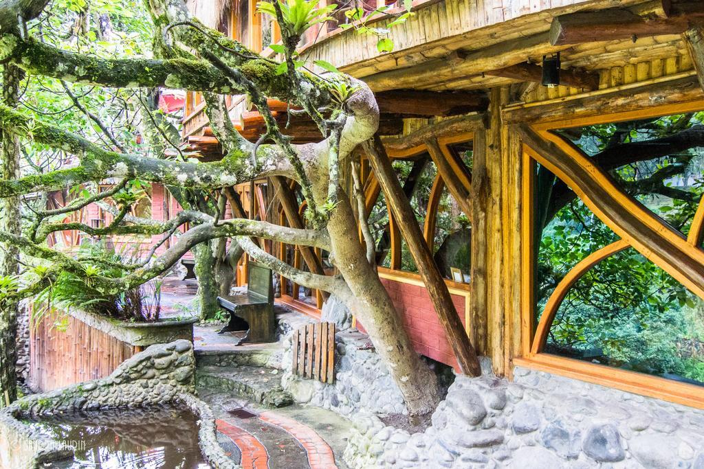 Finca Chamanapamba Guest House บาญอส ภายนอก รูปภาพ
