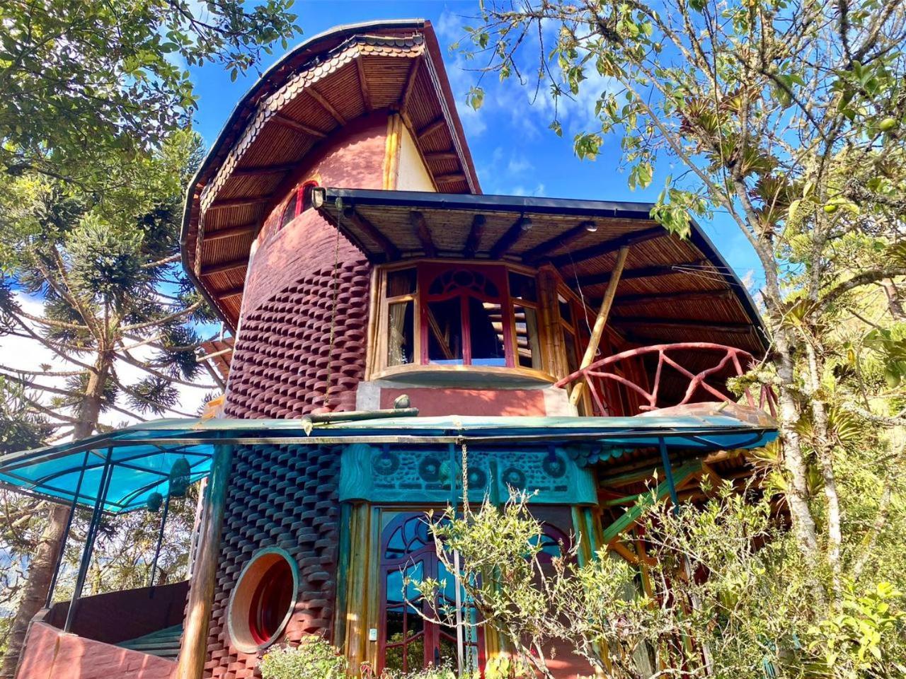 Finca Chamanapamba Guest House บาญอส ภายนอก รูปภาพ