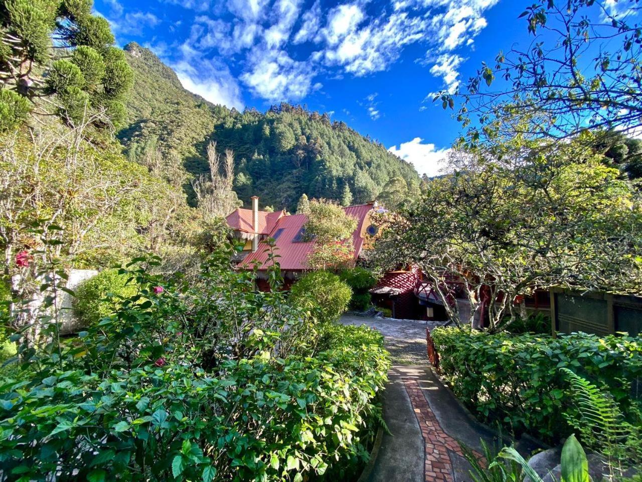 Finca Chamanapamba Guest House บาญอส ภายนอก รูปภาพ