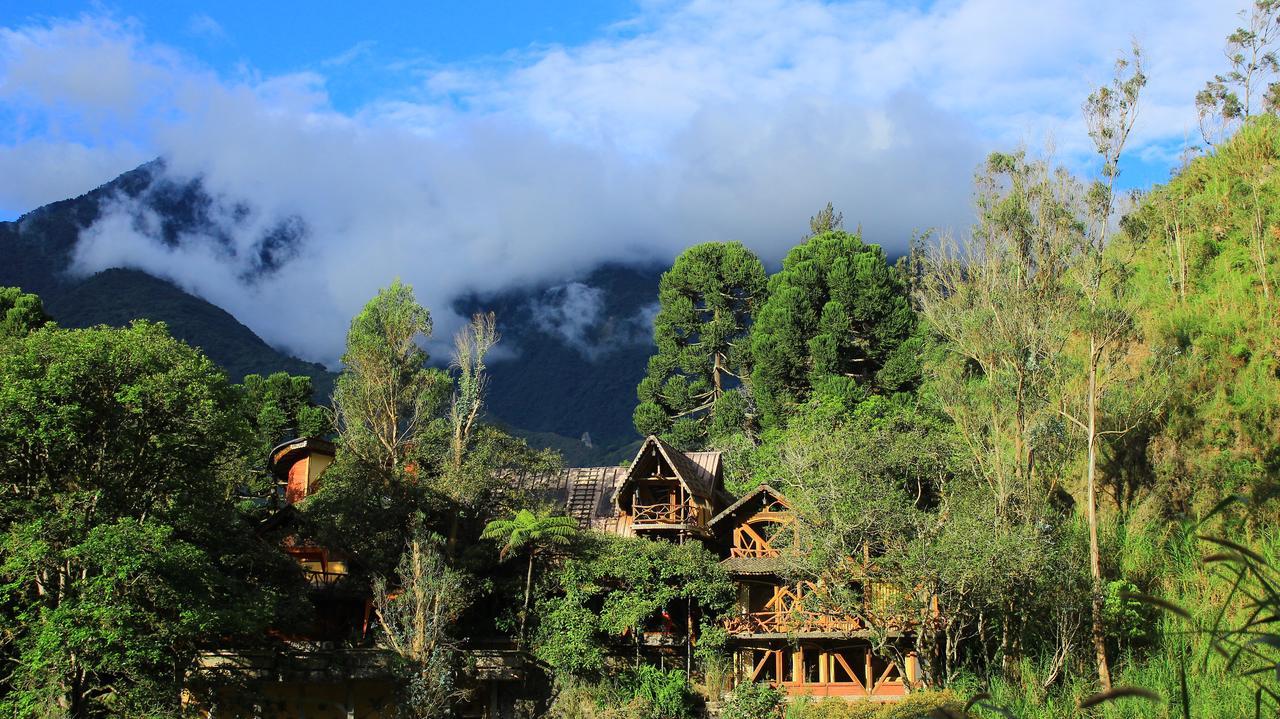 Finca Chamanapamba Guest House บาญอส ภายนอก รูปภาพ